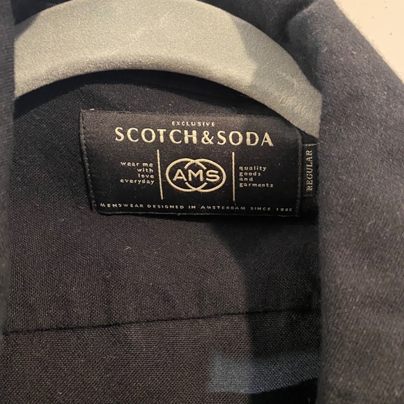 Scotch & Soda Mens Button Up Dress Shirt - Picture 2 of 2